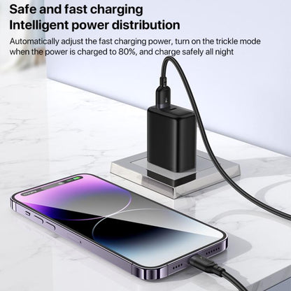 Yesido 12W 2.4A USB to 8 Pin Charging Data Cable