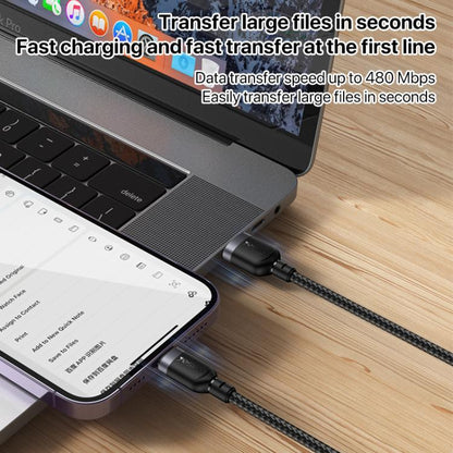 Yesido 12W 2.4A USB to 8 Pin Charging Data Cable
