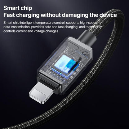 Yesido CA135L 12W 2.4A USB to 8 Pin Zinc Alloy Data Cable