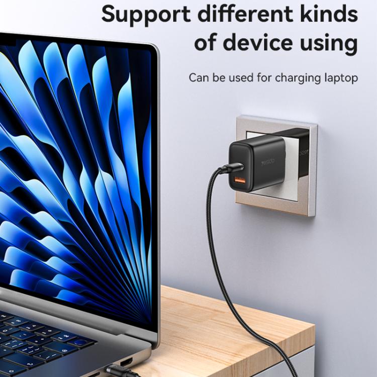 Yesido 60W 3A USB-C / Type-C to Type-C Charging Data Cable