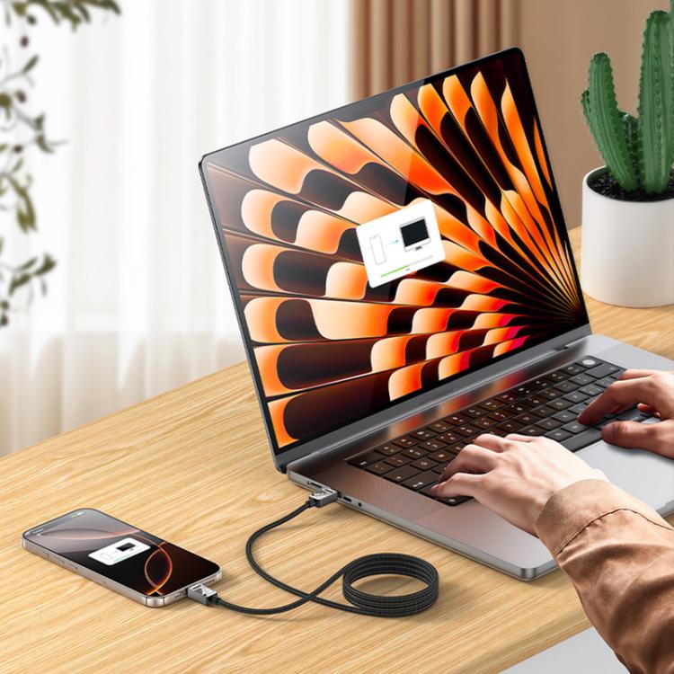 Yesido CA196 60W 3A USB-C / Type-C to Type-C Zinc Alloy Data Cable