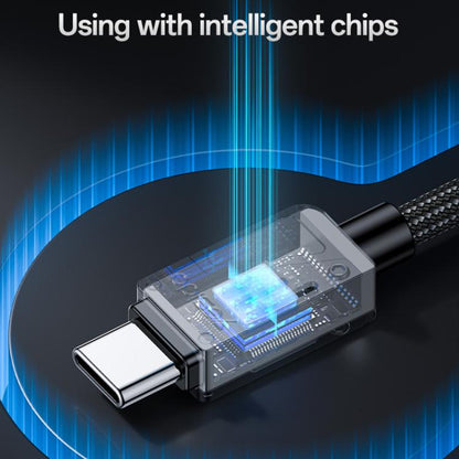 Yesido CA196 60W 3A USB-C / Type-C to Type-C Zinc Alloy Data Cable