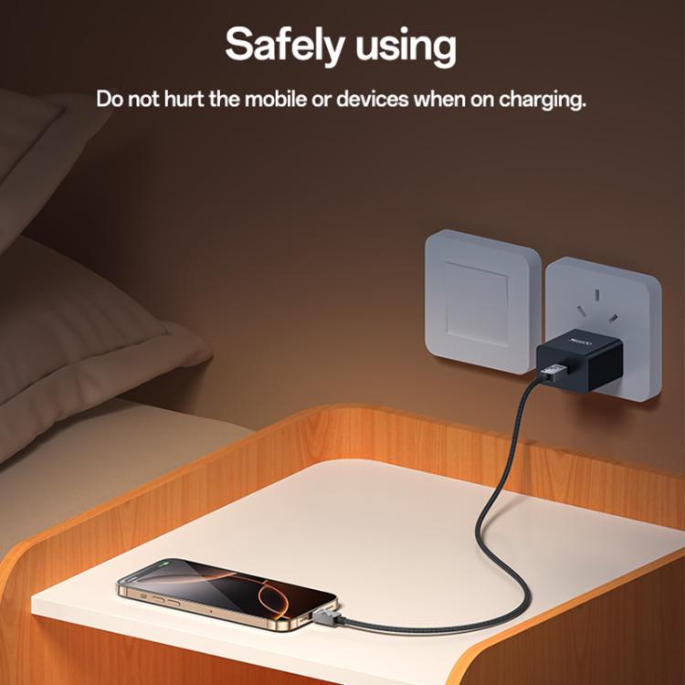 Yesido CA196 60W 3A USB-C / Type-C to Type-C Zinc Alloy Data Cable