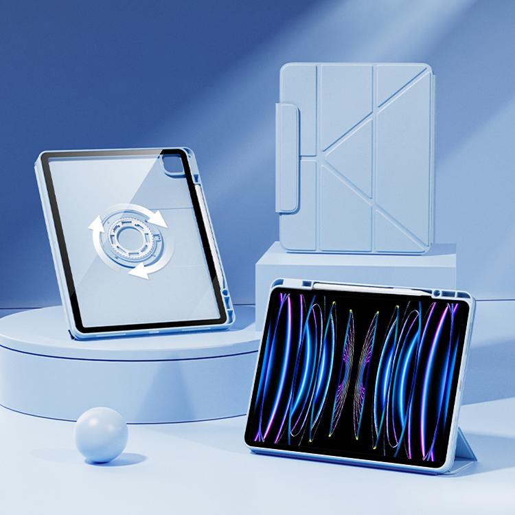 Relieve Stress Rotatable Y-Fold Leather Tablet Case