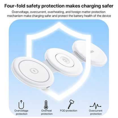 Yesido DS29 5 in 1 Foldable Wireless Charger for Phone / Watch / Earphone