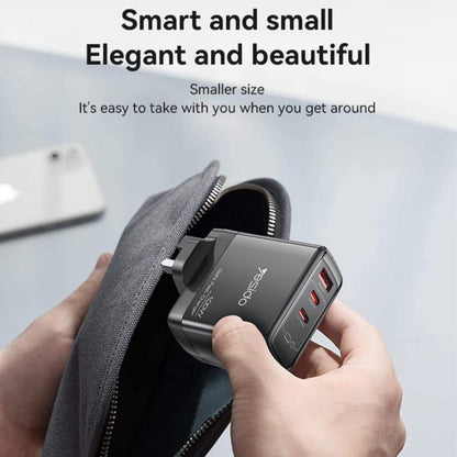 Yesido YC95 PD100W 2 USB-C , USB-A Three Ports GaN Fast Charger