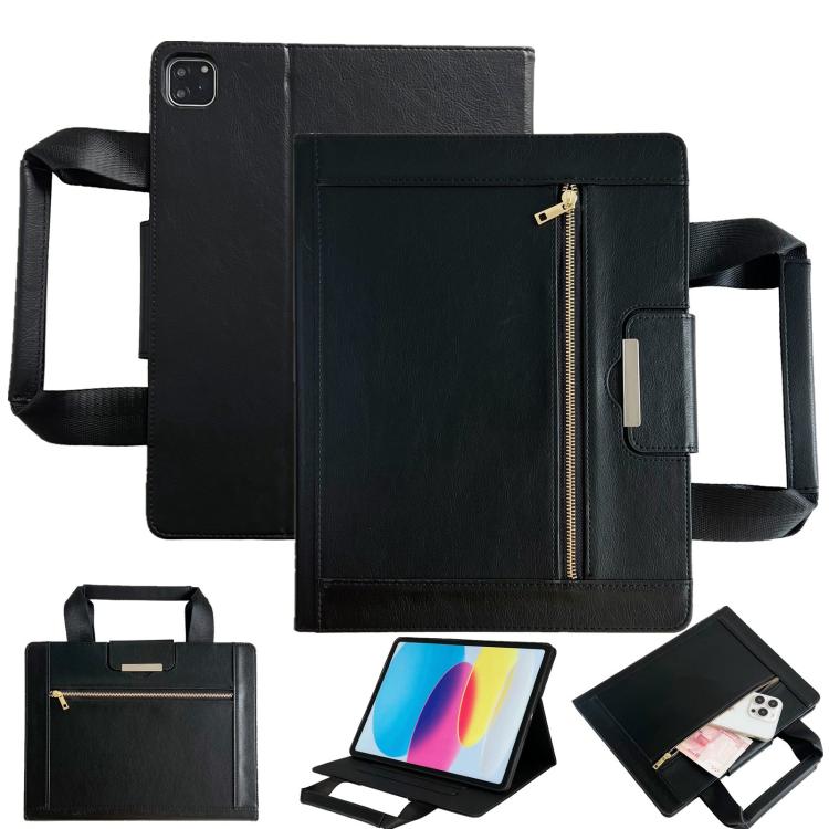 Zipper Handle Retro Smart Leather Tablet Case, For iPad 2025 / 2022, For iPad Air 11 2025 / 2024�...