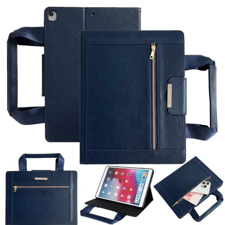 Zipper Handle Retro Smart Leather Tablet Case, For iPad 2025 / 2022, For iPad Air 11 2025 / 2024�...