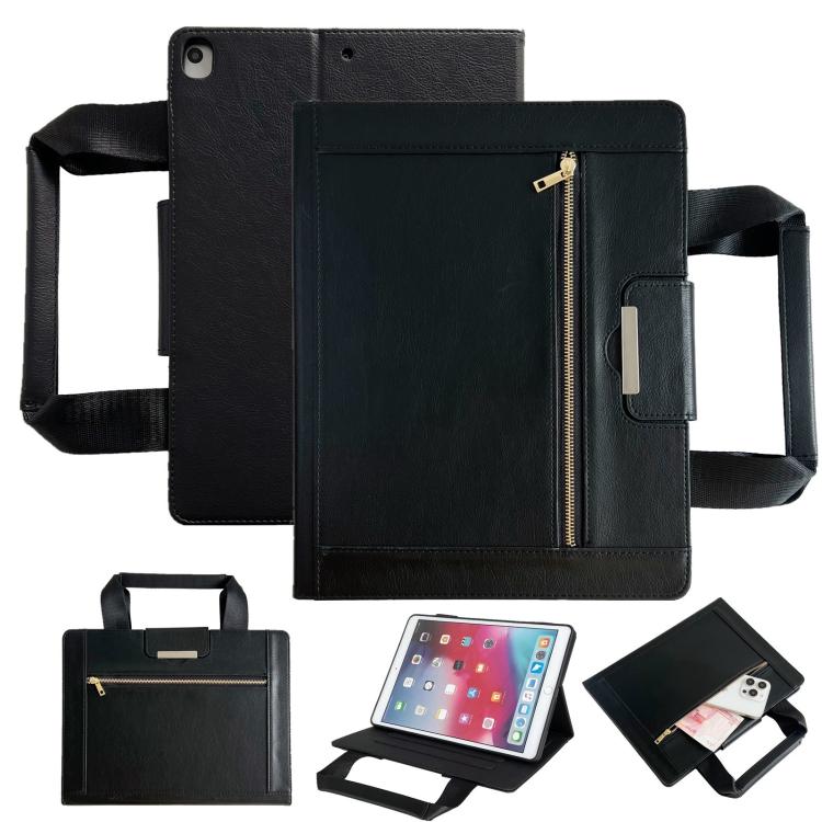 Zipper Handle Retro Smart Leather Tablet Case, For iPad 2025 / 2022, For iPad Air 11 2025 / 2024�...