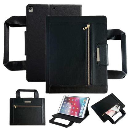 Zipper Handle Retro Smart Leather Tablet Case, For iPad 2025 / 2022, For iPad Air 11 2025 / 2024�...