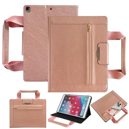 Zipper Handle Retro Smart Leather Tablet Case, For iPad 2025 / 2022, For iPad Air 11 2025 / 2024�...