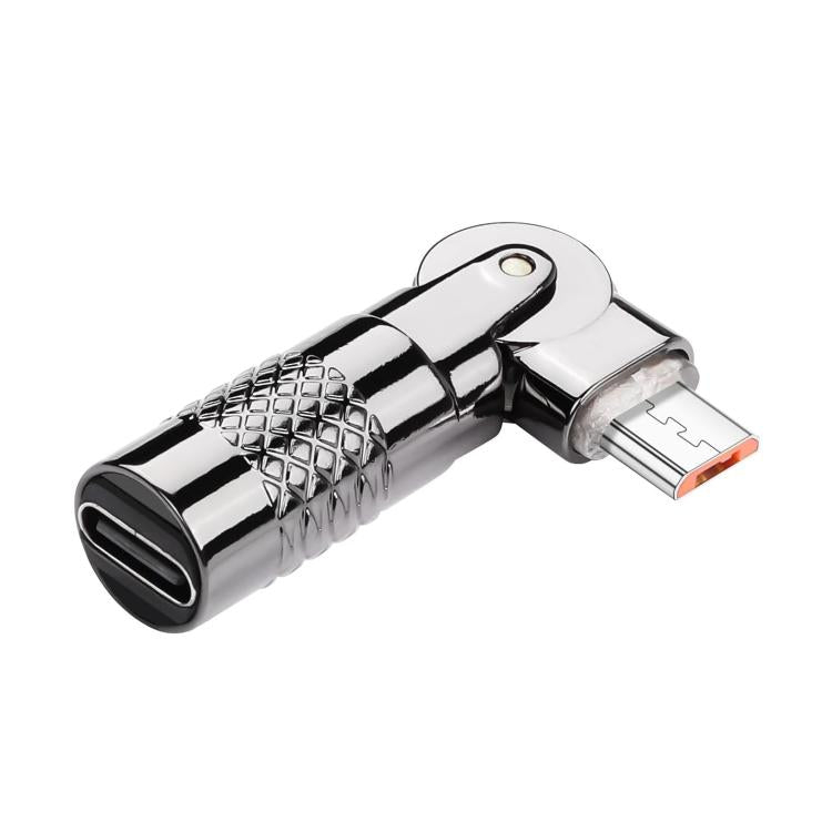 3A Digital Charge Adapter, Type-C Female to Micro USB Male
