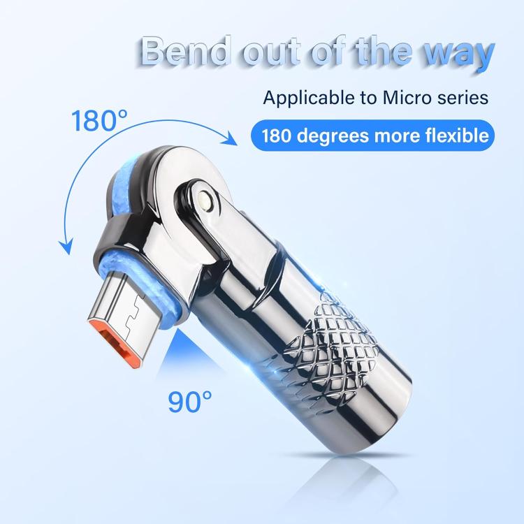 3A Digital Charge Adapter, Type-C Female to Micro USB Male