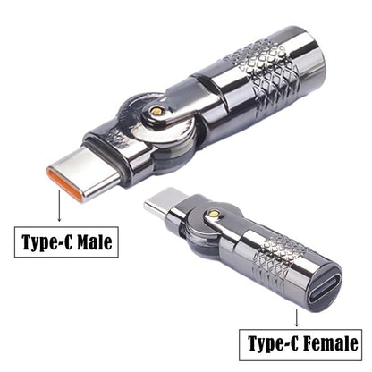 3A Charge Adapter, Type-C Male to Type-C Female(60W)