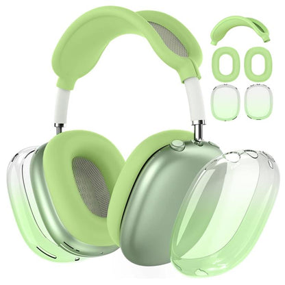 3 in 1 Headphones Gradient TPU Protective Case, For Apple AirPods Max