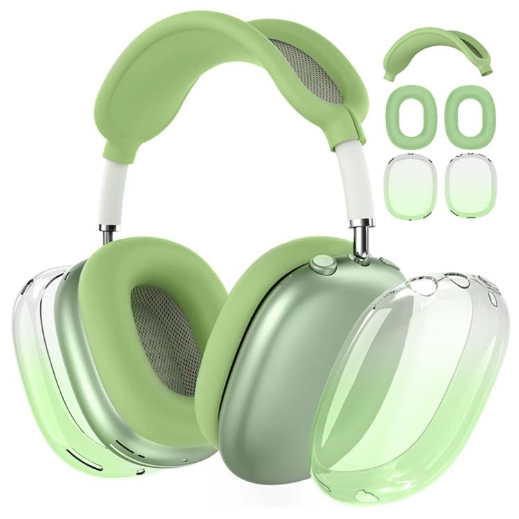 3 in 1 Headphones Gradient TPU Protective Case, For Apple AirPods Max