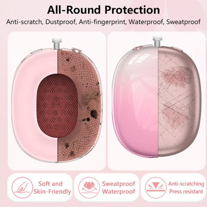 3 in 1 Headphones Gradient TPU Protective Case, For Apple AirPods Max