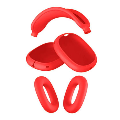 3 in 1 Headphones Silicone Protective Case, For Apple AirPods Max
