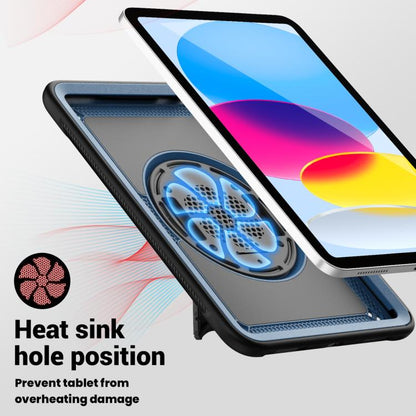 Honeycomb Hand Grip Turntable Stand Tablet Case, For iPad 2025 / 2022, For iPad Air 11 2025 / 202...