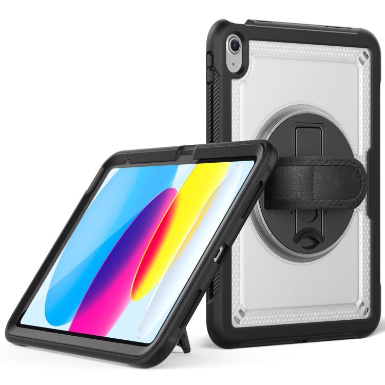 Honeycomb Hand Grip Turntable Stand Tablet Case, For iPad 2025 / 2022, For iPad Air 11 2025 / 202...