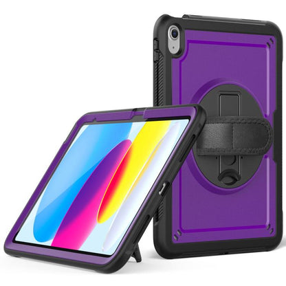 Honeycomb Hand Grip Turntable Stand Tablet Case, For iPad 2025 / 2022, For iPad Air 11 2025 / 202...