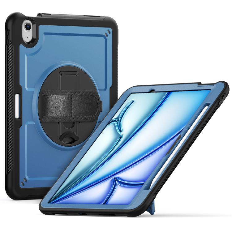 Honeycomb Hand Grip Turntable Stand Tablet Case, For iPad 2025 / 2022, For iPad Air 11 2025 / 202...