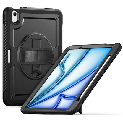 Honeycomb Hand Grip Turntable Stand Tablet Case, For iPad 2025 / 2022, For iPad Air 11 2025 / 202...