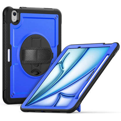 Honeycomb Hand Grip Turntable Stand Tablet Case, For iPad 2025 / 2022, For iPad Air 11 2025 / 202...