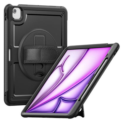 Honeycomb Hand Grip Turntable Stand Tablet Case, For iPad 2025 / 2022, For iPad Air 11 2025 / 202...