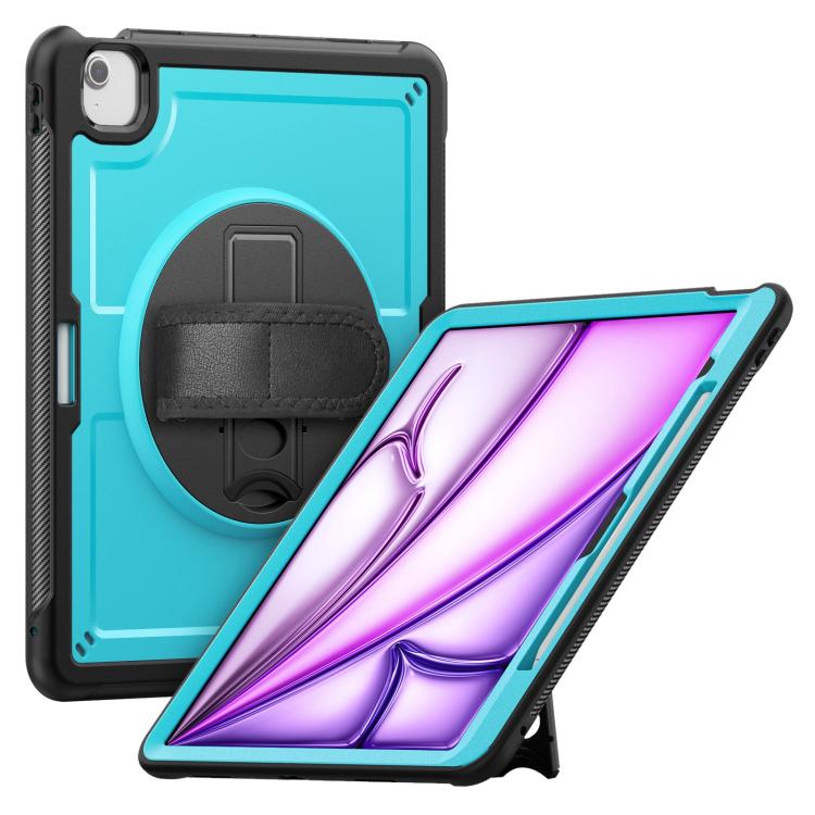 Honeycomb Hand Grip Turntable Stand Tablet Case, For iPad 2025 / 2022, For iPad Air 11 2025 / 202...