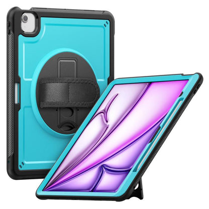 Honeycomb Hand Grip Turntable Stand Tablet Case, For iPad 2025 / 2022, For iPad Air 11 2025 / 202...