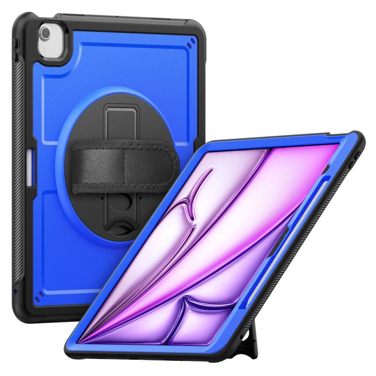 Honeycomb Hand Grip Turntable Stand Tablet Case, For iPad 2025 / 2022, For iPad Air 11 2025 / 202...