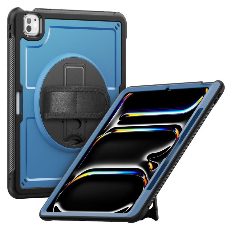 Honeycomb Hand Grip Turntable Stand Tablet Case, For iPad 2025 / 2022, For iPad Air 11 2025 / 202...