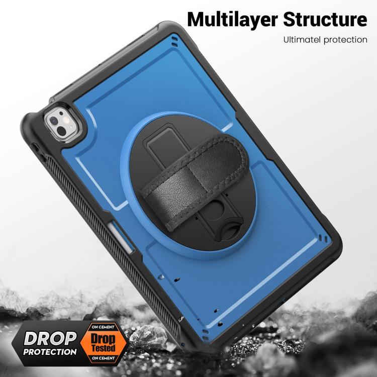 Honeycomb Hand Grip Turntable Stand Tablet Case