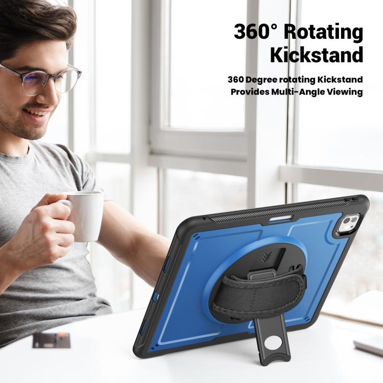 Honeycomb Hand Grip Turntable Stand Tablet Case