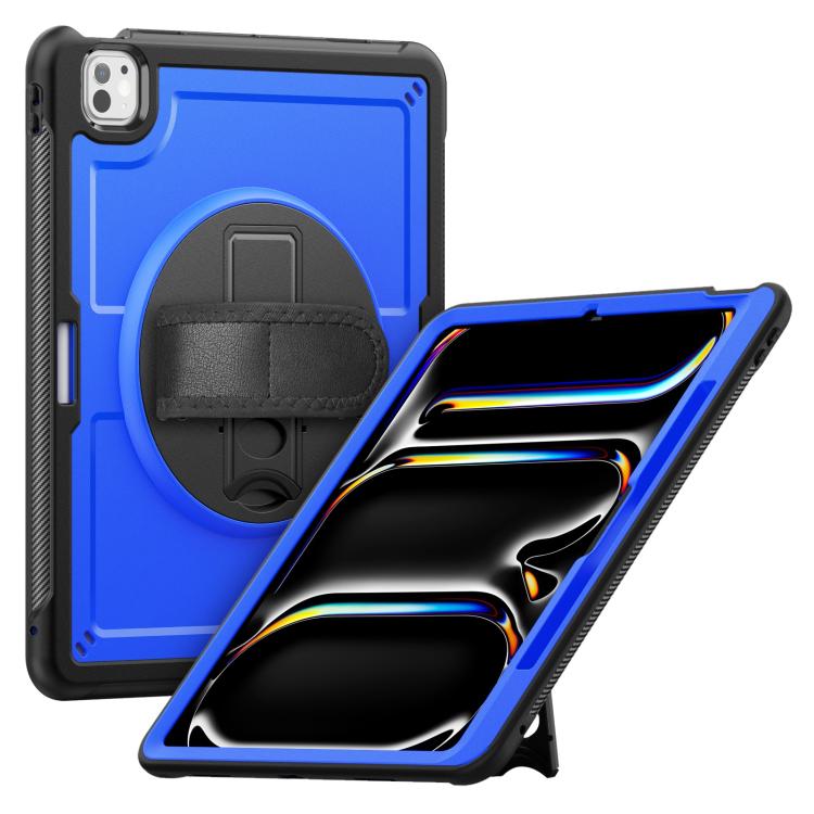 Honeycomb Hand Grip Turntable Stand Tablet Case, For iPad 2025 / 2022, For iPad Air 11 2025 / 202...