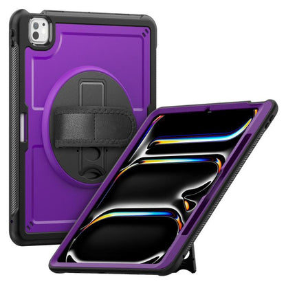 Honeycomb Hand Grip Turntable Stand Tablet Case