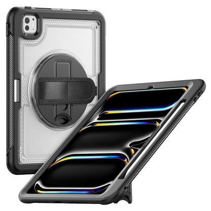 Honeycomb Hand Grip Turntable Stand Tablet Case, For iPad 2025 / 2022, For iPad Air 11 2025 / 202...