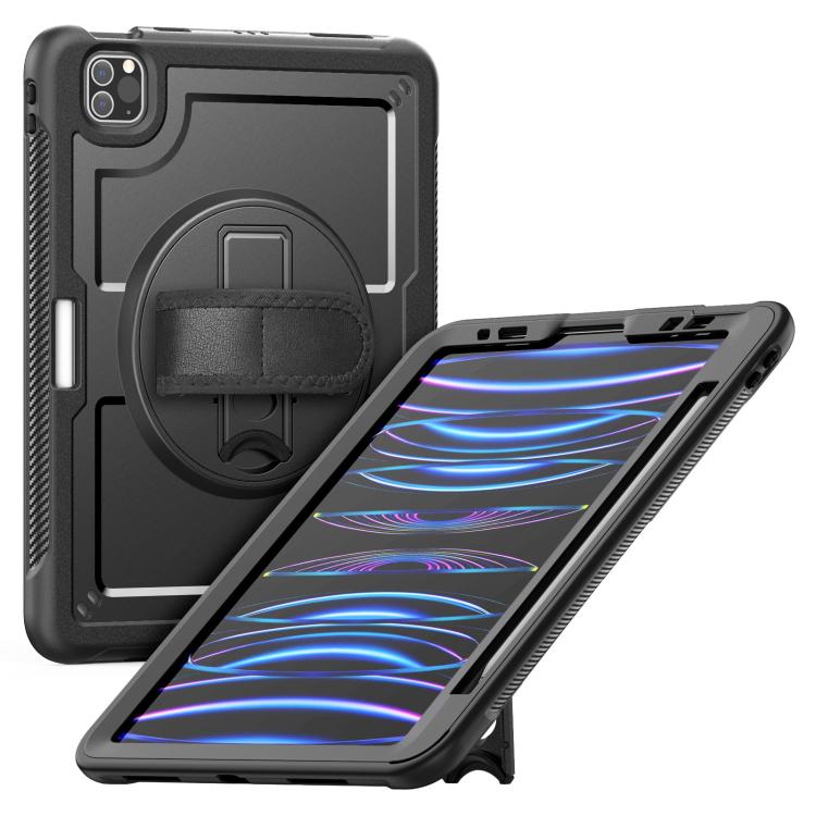 Honeycomb Hand Grip Turntable Stand Tablet Case, For iPad 2025 / 2022, For iPad Air 11 2025 / 202...