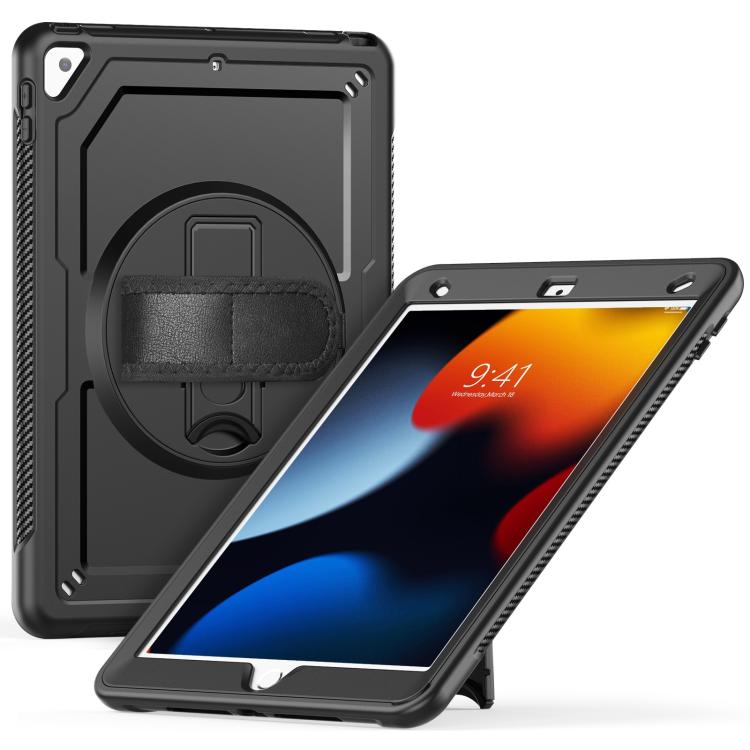Honeycomb Hand Grip Turntable Stand Tablet Case, For iPad 2025 / 2022, For iPad Air 11 2025 / 202...