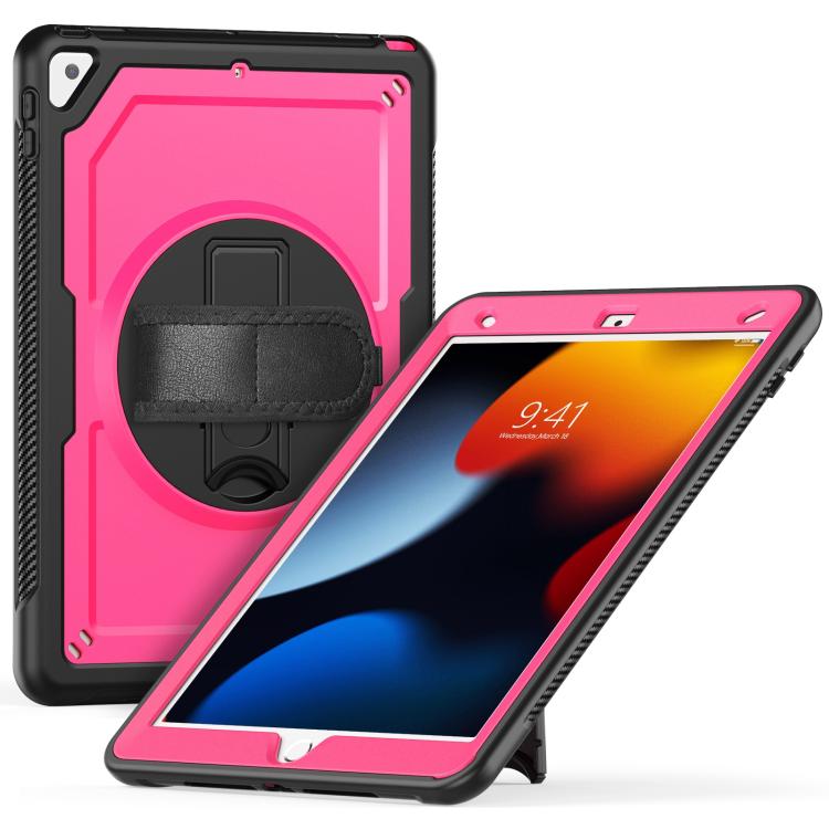 Honeycomb Hand Grip Turntable Stand Tablet Case, For iPad 2025 / 2022, For iPad Air 11 2025 / 202...