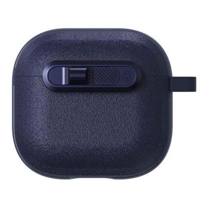 Starry Texture Lock Buckle Shockproof Earphones Case, For AirPods 4, For AirPods Pro 2�����������...