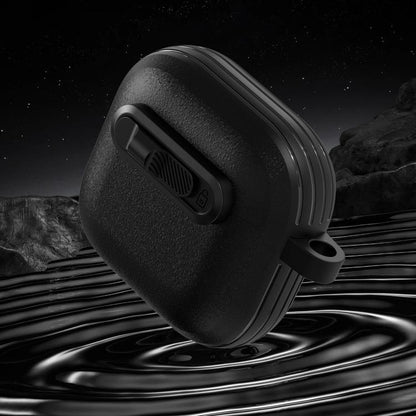 Starry Texture Lock Buckle Shockproof Earphones Case, For AirPods 4, For AirPods Pro 2�����������...