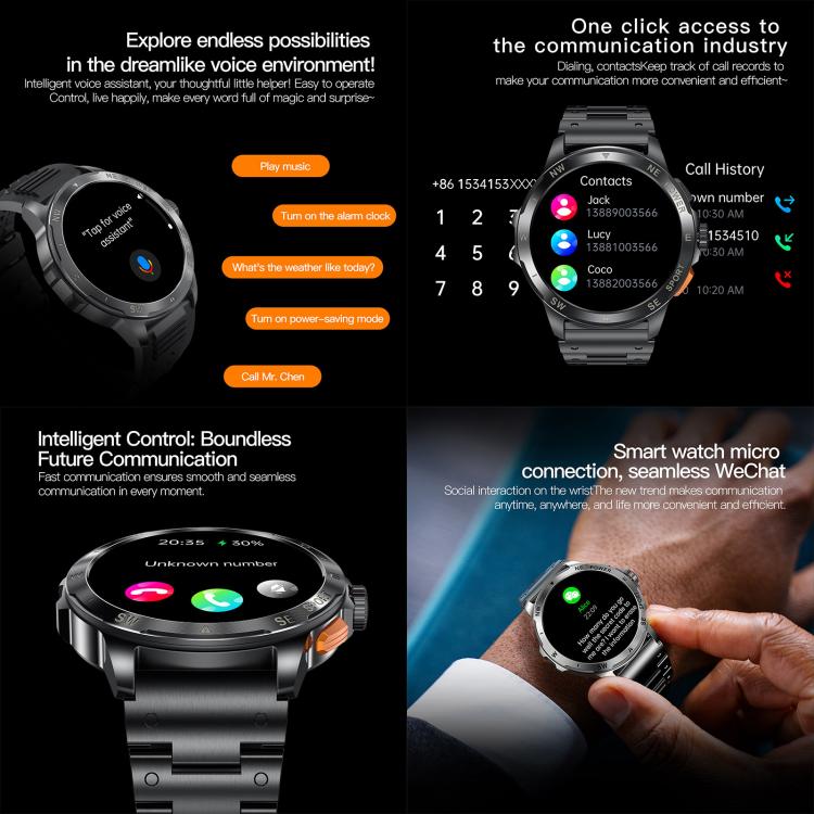 AK77 BT Call Smart Watch