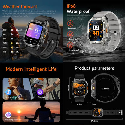 AK80 BT Call Smart Watch
