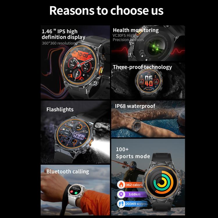 AK81 BT Call Smart Watch