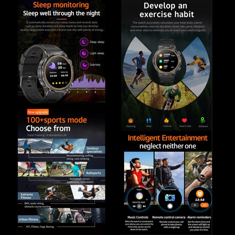 AK81 BT Call Smart Watch