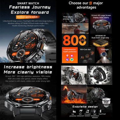 AK82 BT Call Smart Watch