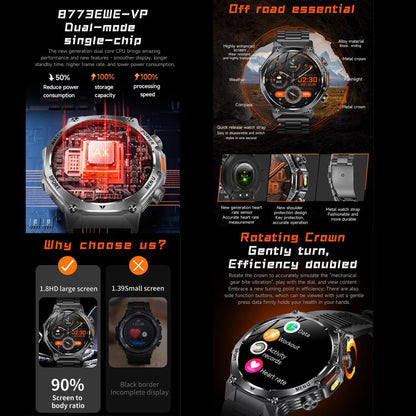 AK82 BT Call Smart Watch