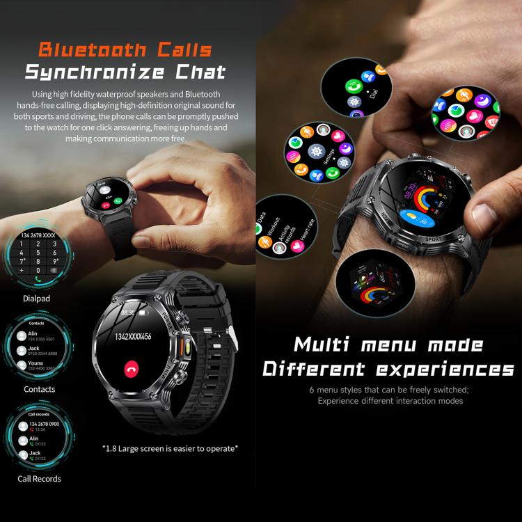 AK82 BT Call Smart Watch